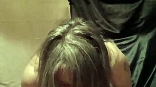 french maid slave endures leather harness vibro dildos in humiliating outdoor bdsm autoseance