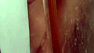 stepsister caught showering shows off perfect body natural tits and sexy ass