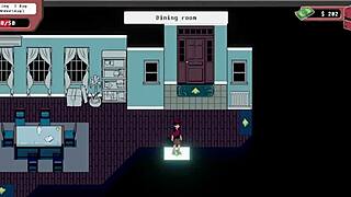 Milf pumps big tits with toys while stroking monster cock in spooky milk life