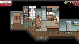 Milf pumps big tits with toys while stroking monster cock in spooky milk life