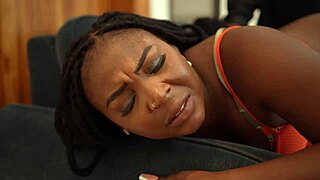 fucking my fat ebony assistant's big ass right at the office desk