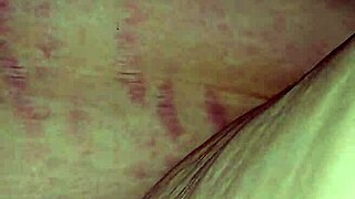 milf uses her feet to fuck cock hard inside the camping tent