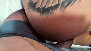 me and my wife went totally crazy fucking bareback in bed homemade wild