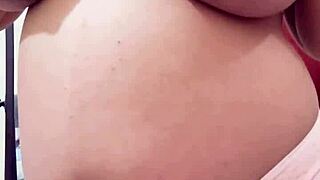 pregnant arab stepmom teases on webcam stripping clothes to reveal hairy pussy