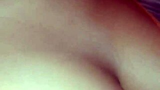 Neighbor caught masturbating cums in mouth