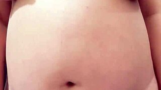 pregnant arab stepmom teases on webcam stripping clothes to reveal hairy pussy