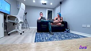 hey slut livie blainn in lingerie gets used like the pierced nerd whore she craves