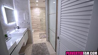 Step Brother Fucks Step Sister in Shower with Monster Cock!