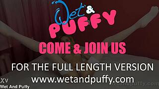 Sexy Babe Fucks Her Tight Ass In White Lingerie Hard!