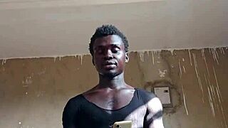 Wanna see Kwameoppong65 heat up your day with hot cock dance?