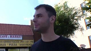 porn actor struggles but mommy makes it sloppy deep with her throat