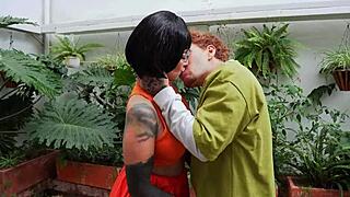 bilma's nympho lips swallow every drop of hot cum