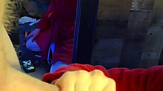 cocksucking milf kneels for brutal doggystyle until creamy pussy creampie explosion