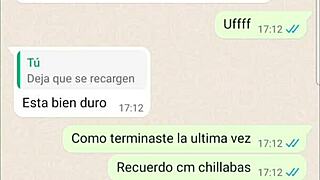 the horny latina neighbor craves cock again in steamy webcam part two