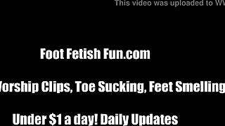 Kneel and Worship These Perfect Feet Now