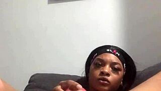 WOW! Kashofficials Dives Deep Into Hairy Wet Pussy Play!