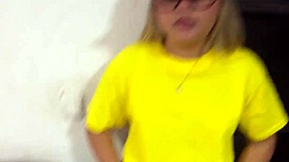 damn this late delivery punishment has the client wrecking my pussy hard for silence