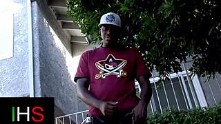 wanna see this fantastic brunette slut ride huge black cock then take monster anal creampie doggystyle