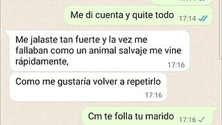 the horny latina neighbor craves cock again in steamy webcam part two