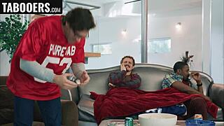 Stepdaughter, is football contact sport code for your pigtails riding BBC?