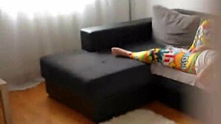 stepsister caught rubbing pussy i rip leggings and fuck her big ass