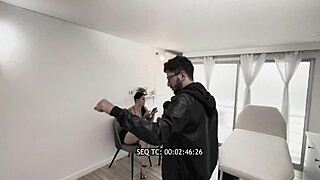 juan bustos sneaks voyeur shots of zamantha lopez taking ray dimarco's big cock in homemade doggystyle missionary and cumshots backstage