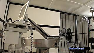 dr tampa locks petite alexa chang in handcuffs spreads pussy backstage