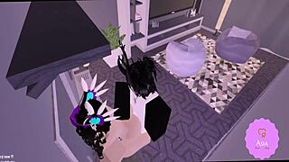 latina baddie slurps huge asian cock creampie sex tape