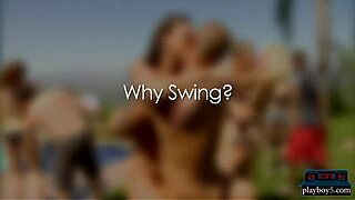 Ever wondered how swingers orgy feels after couple joins?