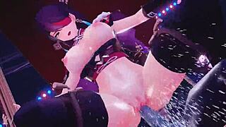 genshin impact babes in wild group bang with big tits cumshots everywhere