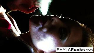 shyla stylez smokes hot in solo fetish tease