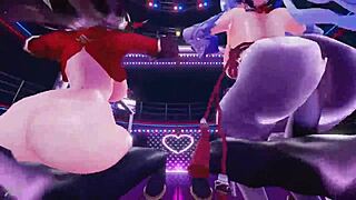 genshin impact babes in wild group bang with big tits cumshots everywhere