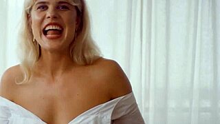 whoops petite aussie milf shows off round tits n bubbly butt