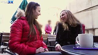 angel emily bound tight takes mike angelo's rough anal pounding all night