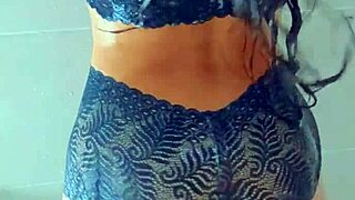 Gorgeous Tanned Latina Teens Shower Wet After Pool Masturbation Orgasms