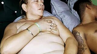 venus bounces her big curvy latina ass on stepbrother's cock in homemade taboo riding roleplay session