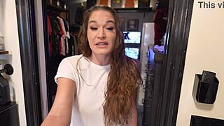 i caught my step-sister kendra heart stealing so now im blackmailing her with joi to jerk off for me