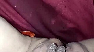 Hot piss-soaked pussy warms up with hairdryer for filthy fetish play