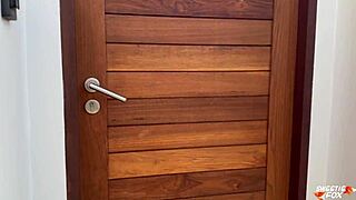 fitness babe rocks anal plug at gym then bends for deep doggy creampie - sweetie fox