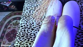 im just warming up your soles before i lick and suck those sexy feet