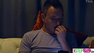 european stepsis petite bff get cozy with stepbro in taboo threesome