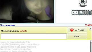 chatting with vl's sexy chilena tetota on webcam her big tits steal the show 🔥😍