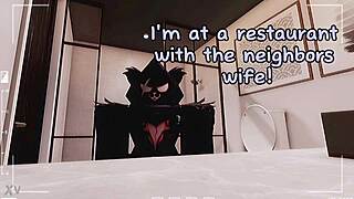 Roblox raven team leader meets neighbor