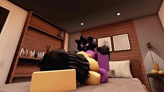 Roblox raven team leader meets neighbor