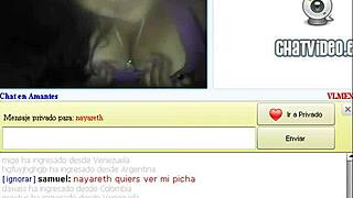 chatting with vl's sexy chilena tetota on webcam her big tits steal the show 🔥😍