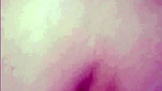 WIFE BENT OVER FOR DOGGY FUCK WHILE WATCHING WORKER FINGER HER JUICY PUSSY