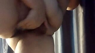 Chubby Amateur Relaxes at Home with Solo Masturbation Session