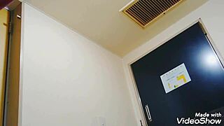 amateur Japanese shemale Miyuki teases in maledom play at home