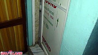 INTERRACIAL BATHROOM POUNDING FOR PETITE EBONY!