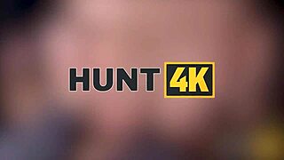 hunt4k babe rips leggings sucks stranger's cock right in front of jealous bf 😈👖